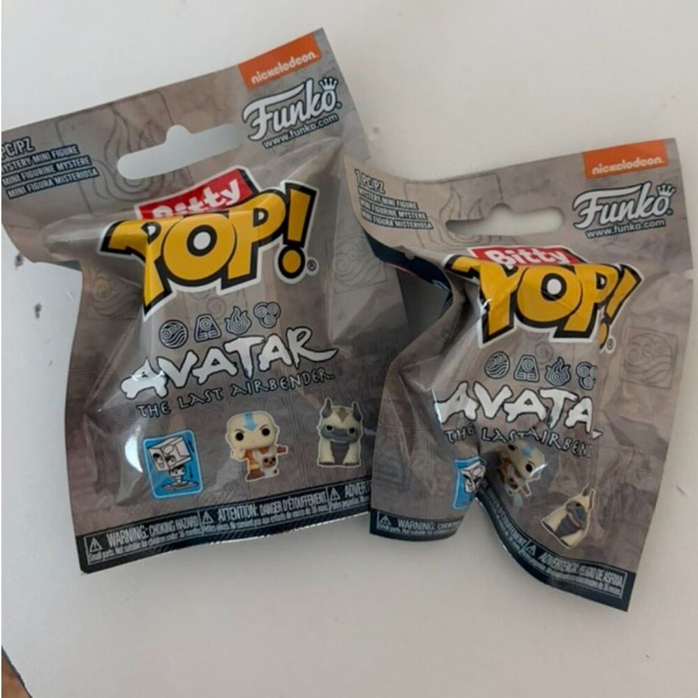 Funko Bitty Pop, Avatar: the last airbender blind bag Mini fig - 2 pk